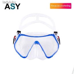 Diving Masks Adult Silicone Diving Glasses Swimming Goggles Anti Fog And Transparent Snorkelling Mask Snorkelling Underwater AccessoriesL240122