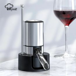 Electric Wine Aerator Dispenser Bar Accessories Onetouch Automatic Decanter Pourer Aeration for Party aerador vinho y240122