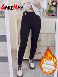 Leggings Women's Winter Leggings Slimming Veet Thermal Pants Tight Grey Leggings Skinny Thick Warm Leggings for Women with Fleece