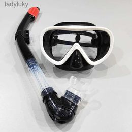 Diving Masks QYQ Youth diving all-dry breathing swimming goggles diving maskL240122