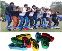 1 Pair Feet Bandage Outdoor Games Sport Toys Team Working Company School Cooperation Parents and Children Party Games Sports Toy6590219