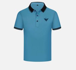 British Emperor Paul Polo shirt men's solid Colour short sleeved polo lapel Luxury Brand T Shirt35434