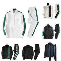 Designer Jacket Mens Jacket Men's Sport Suit Autumn Winter New Collar Cardigan Zipper Leisure Sports Suit Size M-2XL