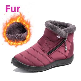 Und Schneewanderung US5-US11 Unisex Männer-Frauenschuhe Größe Outdoor Schuh Männer Frauen Frauen weibliche Winterflusen wasserdichte Designerstiefel 7688 979 318