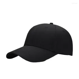 Ball Caps 2024 Korean Style Men's And Women's Fashion Cap Light Body Pure Color Cotton Baseball Peaked Factory Wholesale Spot