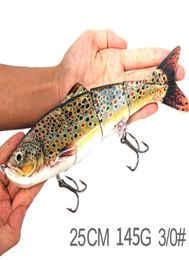 Lures Sports Outdoors Fishing Baits D4C Big Size 250Mm 145G Hard Plastic Mti Jointed Swim Crankbaitfishinglure6624492