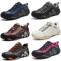 new Men Climbing Hiking Shoes Work Safety Shoes Trekking Mountain Boots Non-slip Wear-resistant Breathable Outdoor Gear Sneaker 39-45