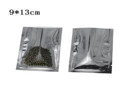 913cm Dried Food Coffee Powder Heat Sealable Vacuum Package Bags Retail 200pcslot Clear Front Open Top Plastic Aluminium Foil Myl4565464