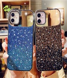 Bling Glitter Makeup Mirror Phone Case For iPhone 12 11 Pro MAX Mini X XS XR 8 7 Plus Luxury phone Cover5725413