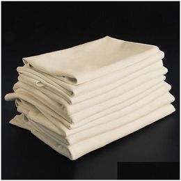 Towel 45X60Cm Care Natural Chamois Leather Car Cleaning Cloth Wash Suede Absorbent Quick Dry Streak Lint Drop Delivery Automobiles Mot Dhf9X