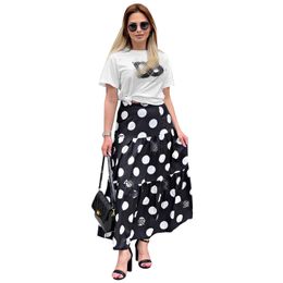 Women's Two Piece Dress Luxury Womens Bohemia Dress Female Retro Skirt Ladys Sexy Skirt Shirts Tops Dress Blouses female Slimparty beach dresses