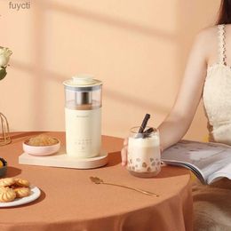 Coffee Makers Portable Electric Coffee Maker Multictional Milk Tea Machine Automatic Milk frother Home and kitchen Blender Tea maker 220V YQ240122