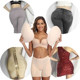 Costume Accessories Sexy Shaper Panties Butt Lifter Hip Pad Fake Ass Foam Padded Underpants Female Shapewear Shemale Cosplay Transgender