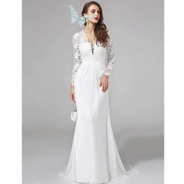 Country Mermaid Wedding Dresses Sexy Lace Appliques Crystal Beads Bridal Gowns Sweep Train Corset Back Plus Size Vestido de Noiva 02