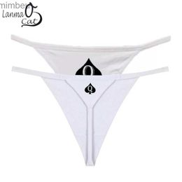 Sexy Set Sexy Set Q Underwear For Women Cotton G String Thongs Underwear Sexy Lingerie Briefs Bikini G String C240410