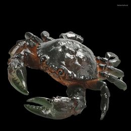 Tea Pets Color-Changing Crab Home Decor KongfuTea Table Treasure Chinese Art Boutique Pet Ornament Accessories