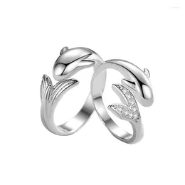 Cluster Rings Latest Couple For Lady Wedding Finger Accessories Trendy 925 Sterling Silver Ring Men Women Romantic Anniversary Gift