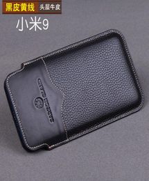 Luxury Genuine Leather Pouch for Xiaomi MI 9 Case for Xiaomi 9SE Handmade Custom Phone Sleeve Shell Bag for Xiaomi 9 SE MI9 se3112776