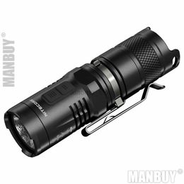 Flashlights NITECORE MT10C Multitask Tactical Flashlight U2 LED 920Lumen Red Light Mode EDC Waterproof Camping Without Battery Genuine 240122