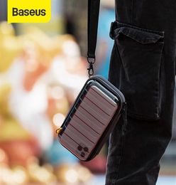 Baseus Waterproof Digital Bag USB Cable SD Card Earphone Mobile Phone Storage Bag Pouch Organiser Bag Travel Accessories Bags237C8794597