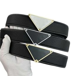 Fashion men designer belt women mens casual letters smooth button lychee pattern belt formal jeans dress belts width 4 0cm322t