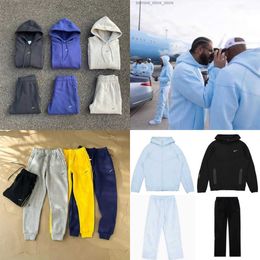 24ss Mens Sports Nocta Tracksuit Designer Hoodie Pants Set Two Piece Suit Men Woman hooded sweater Techfleece Trousers Track suits Bottoms Running Joggers GK