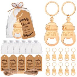 Party Favour Wedding Guest Gift Bottle Opener Candy Bag Shower Cute Baby Gender Reveal Birthday Decoration Keepsake