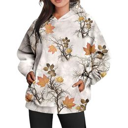 Felpe con cappuccio da donna Y2k Zip Up Print Felpe Autunno Haruku Giacca Cappotto Hip-hop Tops Teens Streetwear Felpa con cappuccio