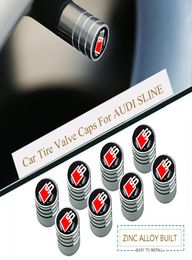 Auto Car Valves Caps For A1 A3 A4 B6 B8 B5 B7 S Line A5 A6 C5 C6 A7 TT Auto Accessories CarStyling 4pcs1565652