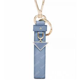 Keychains Lanyards Mens Designer Key Chain Leather Luxury Keyring For Women Car Keychains Stainless Steel Classic Colorful Fashion Bag Charm Key R Y240426 I19N