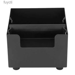 Coffee Makers Magots Set Coffee Knock Box Ground Waste Bin Container Stainless Steel Drawer Type Small Square Black coffee maker for Mocha YQ240122