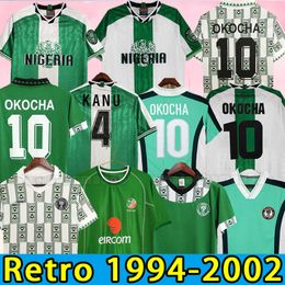 1994 98 96 Soccer Jerseys Retro OKOCHA vingate Jersey Starboy Okechukwu Dayo Ojo Okoro Classic Short Sleeved Football WEST 9 YEKINI Shirts 15 OLISEH 2002 02