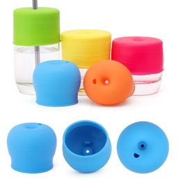 2024 New Silicone Sippy Lid Nipple Lids Any Size Kids Mug & Leakage Cup For Infants And Toddlers BPA Free FMT2126