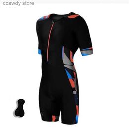 Men's Tracksuits Cycling Jersey Sets Men bicycle Team Sublimation Printing Skin suit Breathable Short Sleeves Bicycle Speed Suit Triathlon JumpsuitH24122