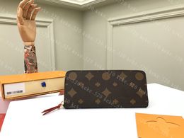 NEW Women Luxurys Designers Wallets Multipe wallet Pocket Organiser zipper purse M60742