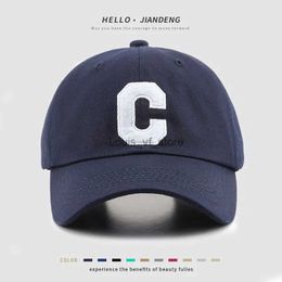 Ball Caps Hat Men's Spring/Summer New Peaked Cap Women's Ins Fashion Brand Letter C Autumn Sun Protection Baseball Korean StyleH240122