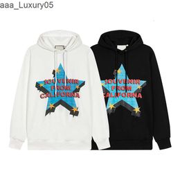 2024 designer autumn winter Cotton Sweater Hoodie star print crew neck men women fashion street Pullover Sweatshirt loose sweater tee size S-XXL''gg''5BPQ