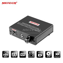 Amplifier NKTECH LPA1 Digital Power Amplifier HiFi Stereo Audio Headphones 20W RMS 2CH ClassD 130g MINI Wireless Amp For Car MP3 MP4