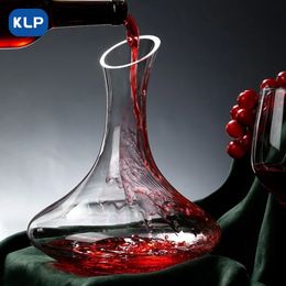 KLP Green Apple Red Wine Glass Set household Decanter European glass Crystal cup wine stemware Creative set 240122