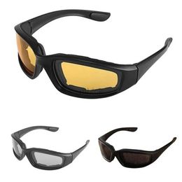 Outdoor Eyewear Motor cycle Glasses Army Polarized Sunglasses for Hunting Shooting Airsoft EyewearMen Eye Protection Windproof Moto Goggles 240122