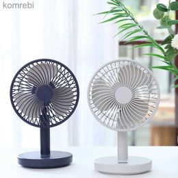 Electric Fans Youpin Portable Desk Fan 4000mah USB rechargeable Cooling Fan Outdoor Mini Floor Fan 4-Speed Home Silent FanL240122