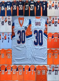 vintage Football wear stitched mens Jerseys SHANNON SHARPE John Elway 27 Steve Atwater 49 d.smith 77 mecklenburg 30 davis 57 t.jackson2814881