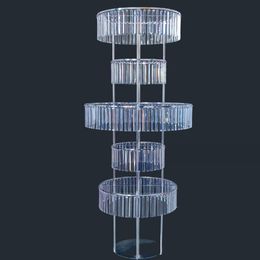 100cm to 150cm ) tall Acrylic electroplated iron flower stand road leading wedding hall hotel stage background venue layout props 348