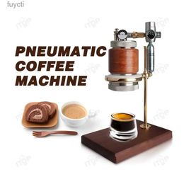 Coffee Makers ITOP Pneumatic Coffee Machine 58mm Powder Bowl Removable Portable Outdoor Camping Unplugged Espresso Coffee Maker YQ240122