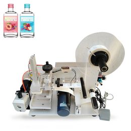 Automatic desktop labeling machine for square bottle labeling machine bottle sticker labelling machine