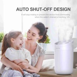 Humidifiers 3L Mist Humidifier Diffuser Dual Mists Quiet Air Humidifier Essential Oil Diffuser Auto Shut-Off Humidifier for Home Humidifier YQ240122