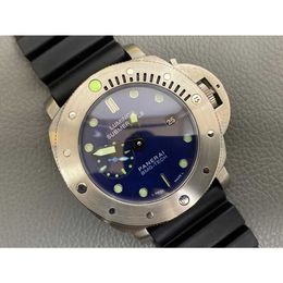 Дизайнерские часы для мужчин, механические автоматические часы с сапфировым стеклом, 47 мм, резиновый ремешок для часов, спортивные наручные часы
