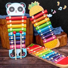 Keyboards Piano Percussion Instrument Toy Cartoon Entertainment Enlightenment Hand Knocking Xylophone Toy Baby ldvaiduryb