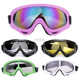 Outdoor Eyewear Motocross Glasses MTB ATV MX Motorcycle Goggles New Windproof UV Protection Vintage Outdoor Off-road Bike Cycling Sports Skiing 240122