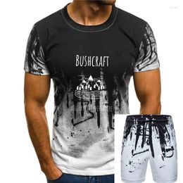 Men's Tracksuits Bushcraft T Shirt Survival Camp Outdoor T-Shirt 100 Percent Cotton 4xl Tee Printed Men Fashion Cute Tshirt